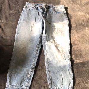 Faded jeans